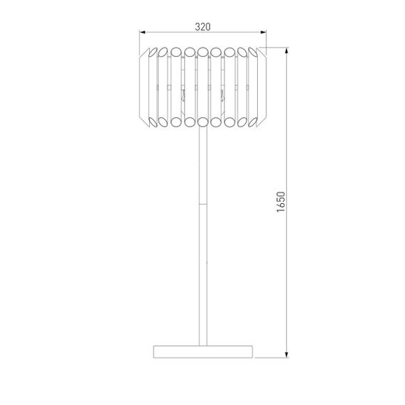 Торшер Bogates Castellie 01107/4