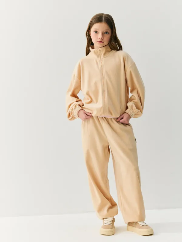 Олимпийка велюровая 