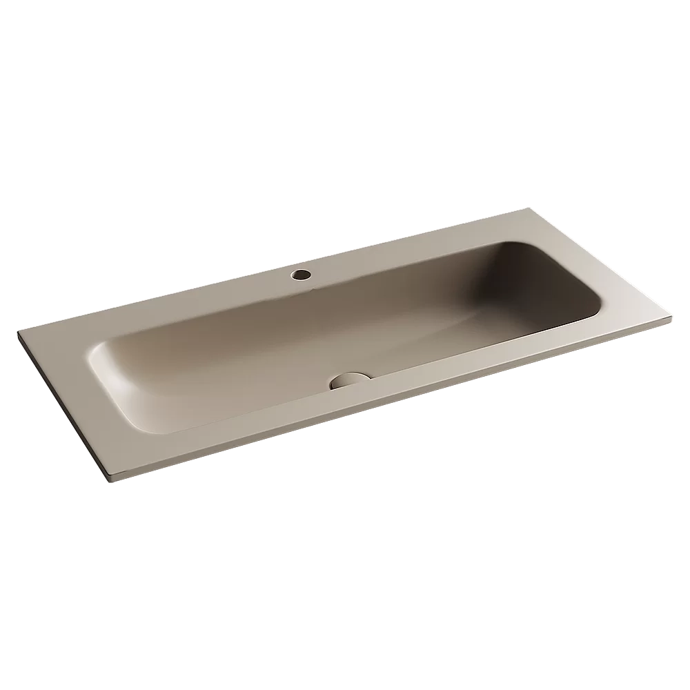 Тумба с раковиной Sancos FOLK Floor FL100FCP/CN7013MC 100 Капучино