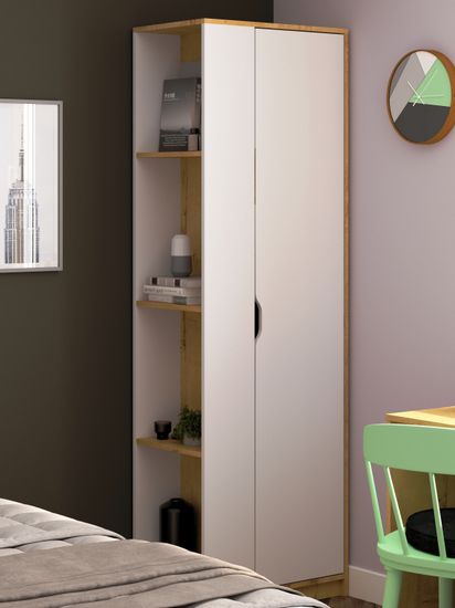 дуб бунратти / белый