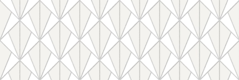 Декор настенный Диаманте 1664-0202 20x60 белый LB-Ceramics