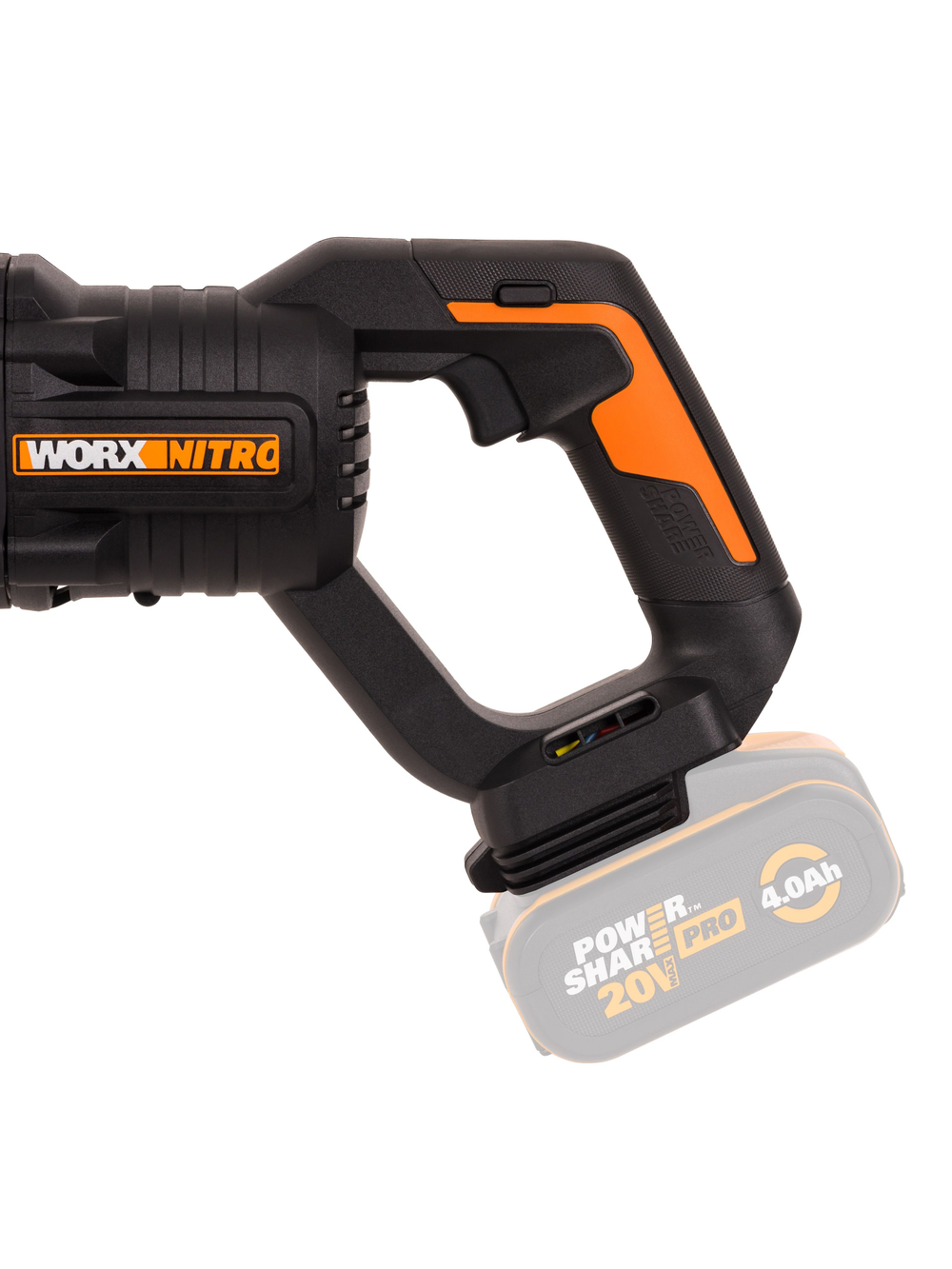 Сабельная пила аккумуляторная бесщеточная WORX WX516.9 без АКБ и ЗУ коробка