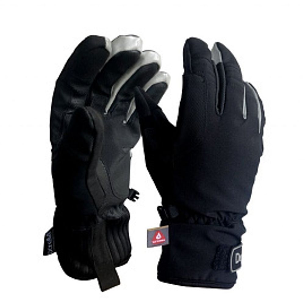 Водонепроницаемые перчатки Dexshell Ultra Weather Winter Gloves NEO черный/серый S