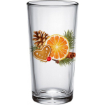 Набор стаканов 3шт 230мл «Со вкусом праздника» 5 видов