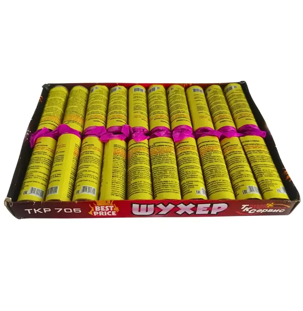 купить петарды TKP705 Шухер от ТК Сервис — громкий хлопок, надёжный эффект.