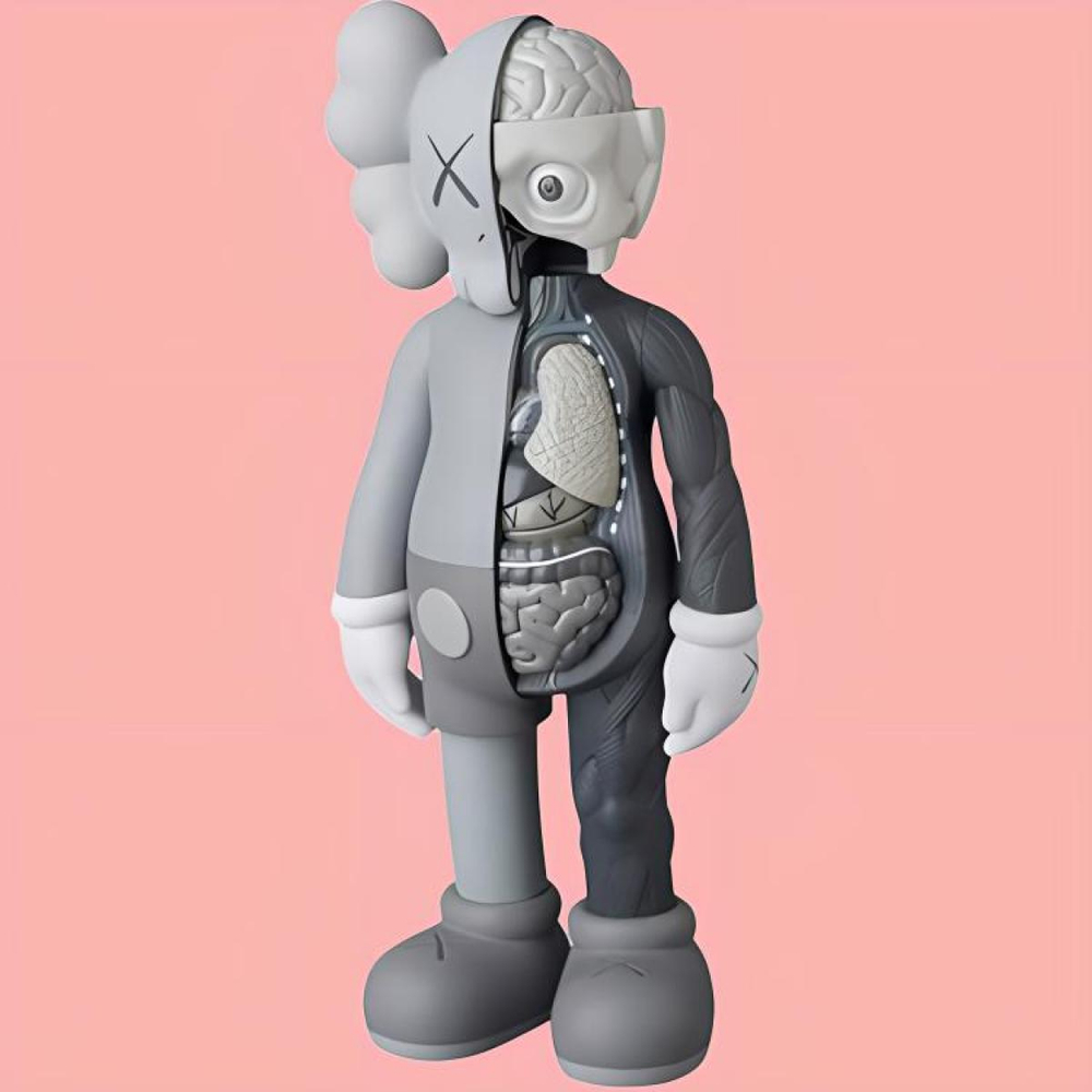 Дизайнерские игрушки KAWS KAWS Companion Flayed Open Edition 28cm, 4530956537986