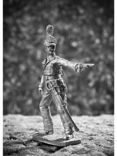 Оловянный солдатик шеволежер-улан Наполеона 1811-13 год рядовой 5го полка