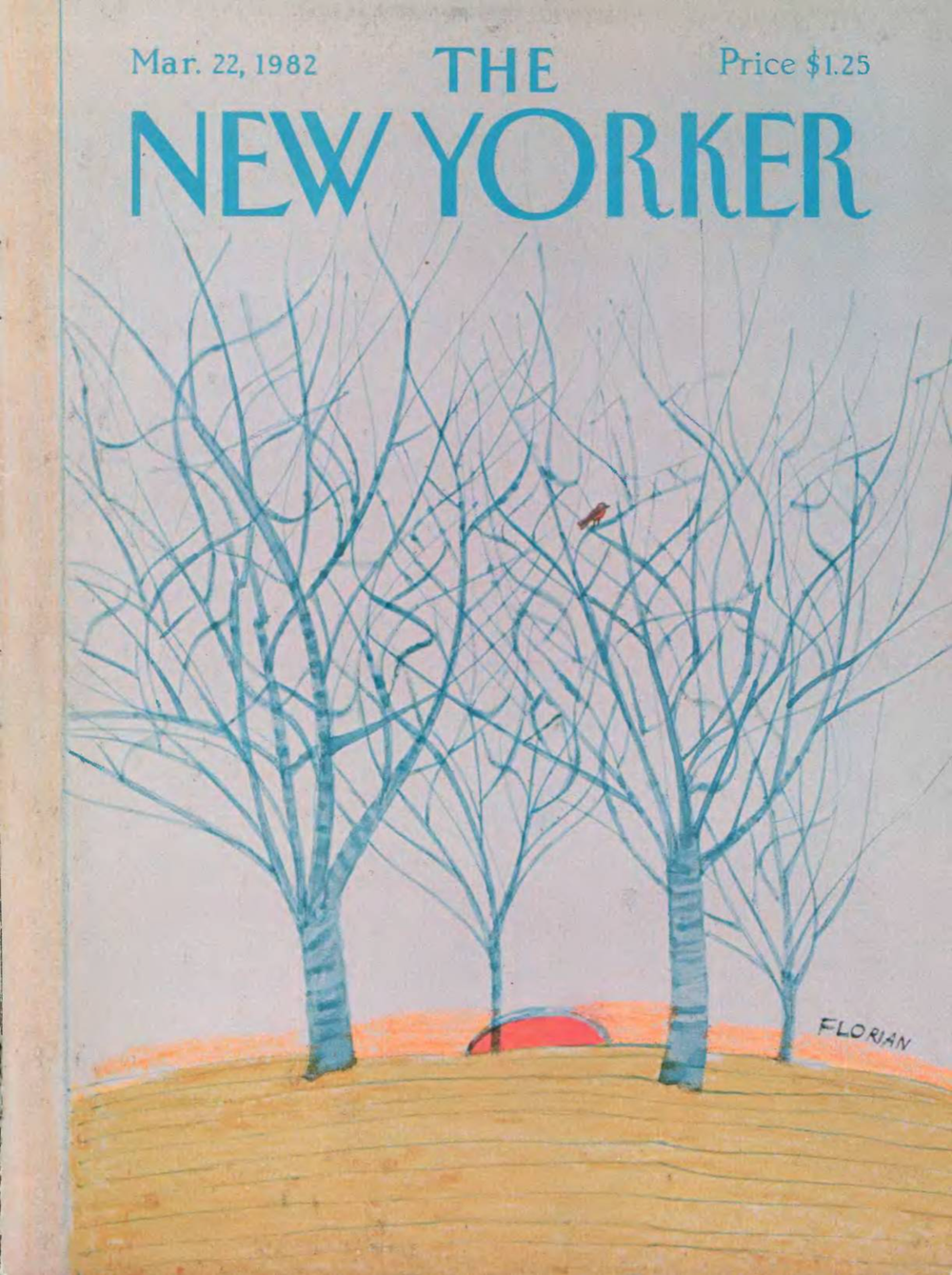 Журнал The New Yorker 22-03-1982