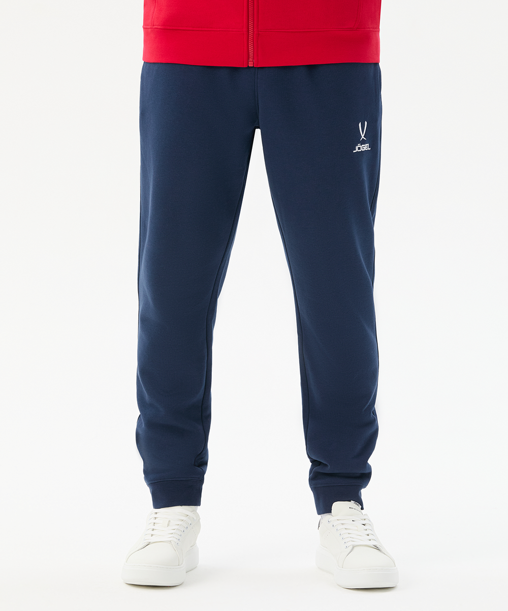 Флисовые брюки ESSENTIAL Cotton Fleece Pants, темно-синий