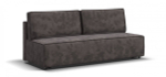 Диван Норд мини Велюр Алькантара серый
