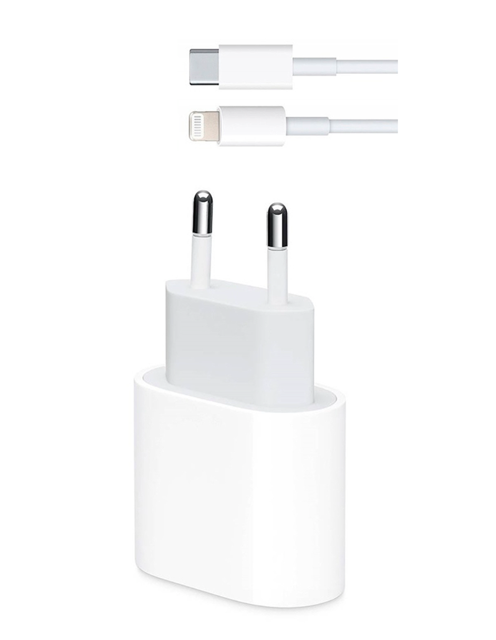 Сетевое ЗУ Type-C - Lightning 20W iPhone White