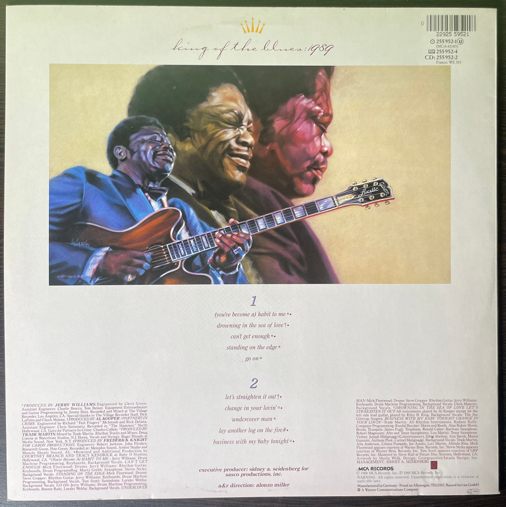 B.B. King - King Of The Blues 1989 (Германия 1988г.)