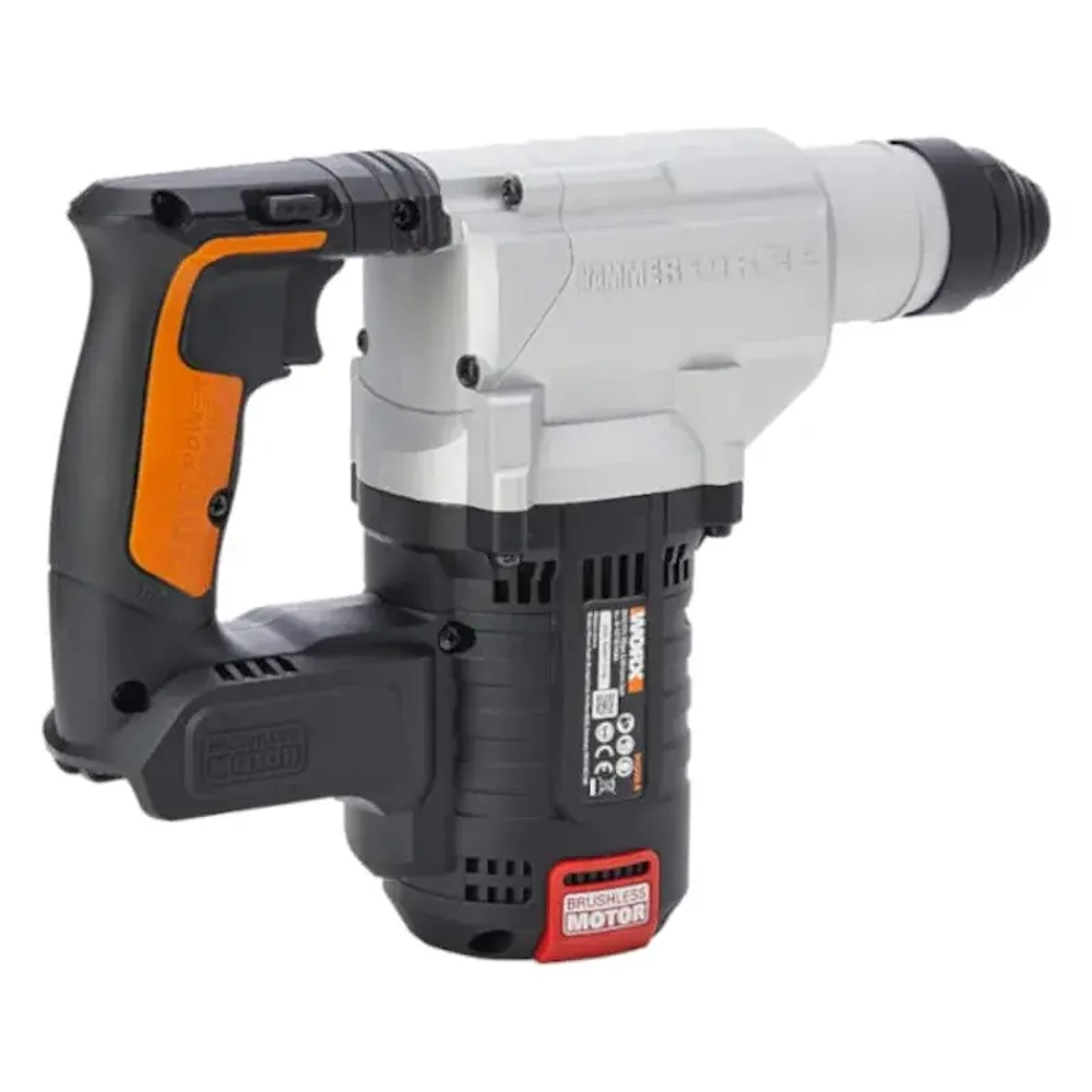 WORX WX380 перфоратор аккумуляторный (2 x 4 Ач, ЗУ)
