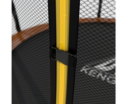 Батут dfc trampoline kengoo ii с сеткой 10ft-bas-bo