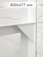 Кронштейн 420x450мм, S=2,0мм, (нагрузка 50 кг), пара SPL-4245УS