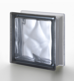 Стеклоблок полуматовый Nordica Q19/O 1 LATO Vetroarredo 19x19x8