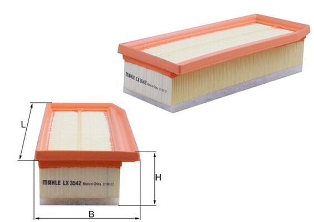 MAHLE - LX3542-MAH - Air Filter