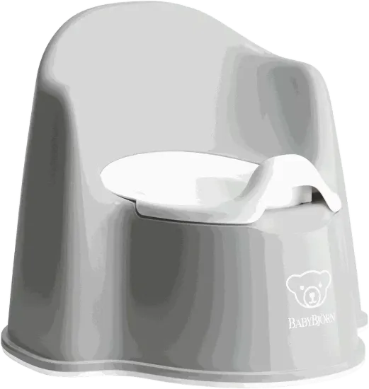 Кресло-горшок BabyBjorn Potty Chair серый