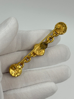 Брошь Chanel с вставкми Gripoix