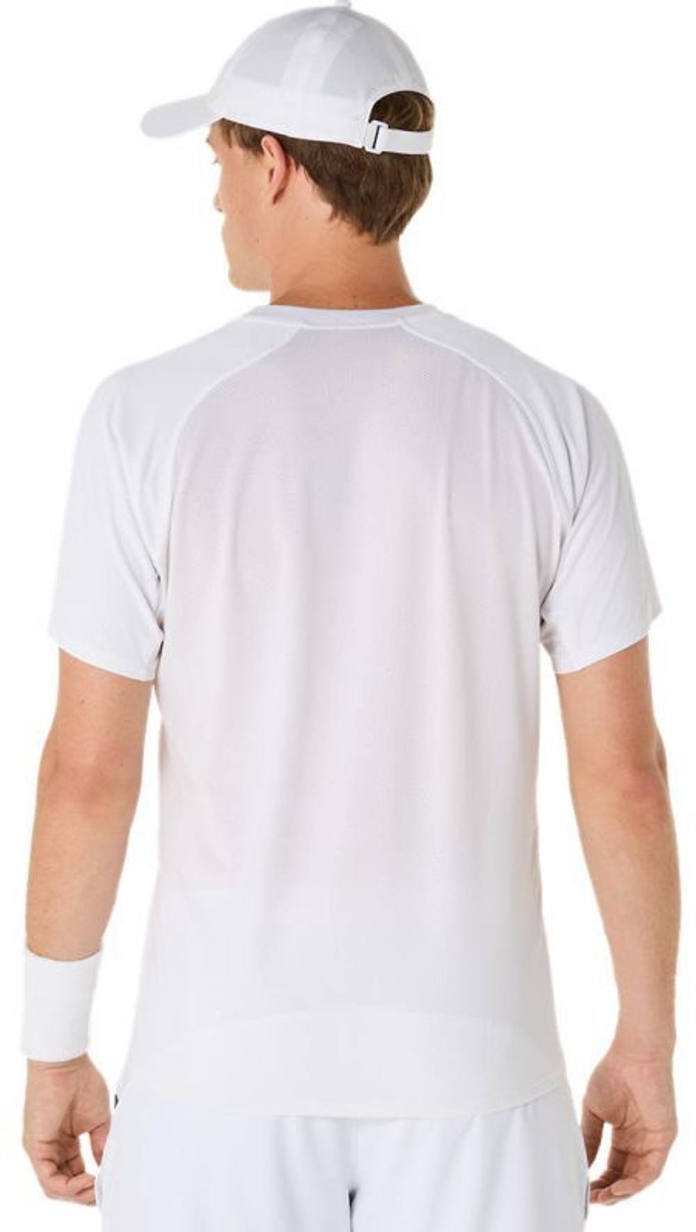Мужская теннисная футболка Asics Match Actibreeze SS - белый