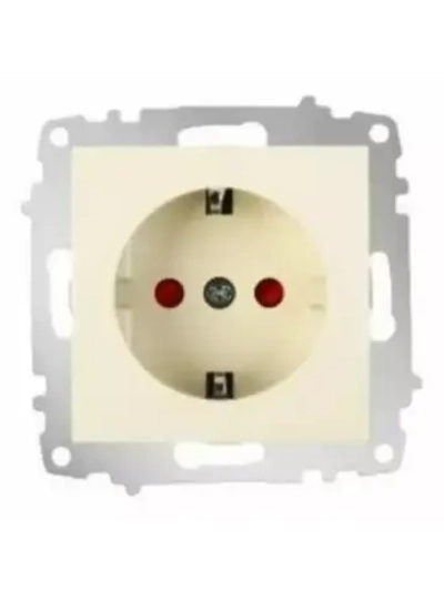Механизм розетка Cosmo с защитной шторкой с заземлением