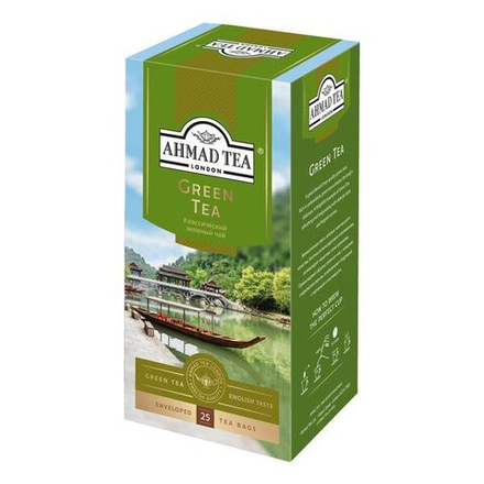 Чай зеленый Ahmad Tea 25 шт