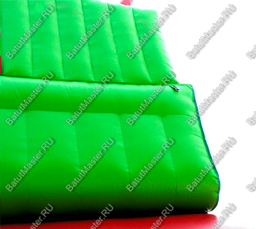 Батут-горка "Дракон 3" с шипами, два входа 11*6*8,5 м