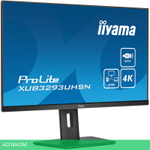 Монитор Iiyama XUB3293UHSN-B5 черный