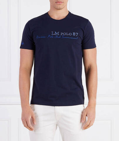 Футболка La Martina - темно-синий(VMR323 JS206)