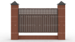 Забор 3Д ZBR0092