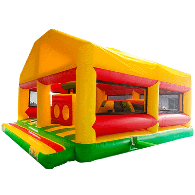 Коммерческий надувной батут «Спорткомплекс» с крышей, 7x7x4.5 м