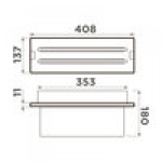 Держатель для досок Omoikiri FP-03 PRO-GB
