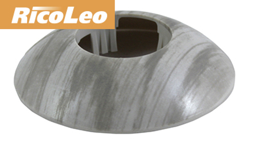 Розетта напольная ПВХ ГРЕЙС d26  2шт/уп 195 Сосна серебристая