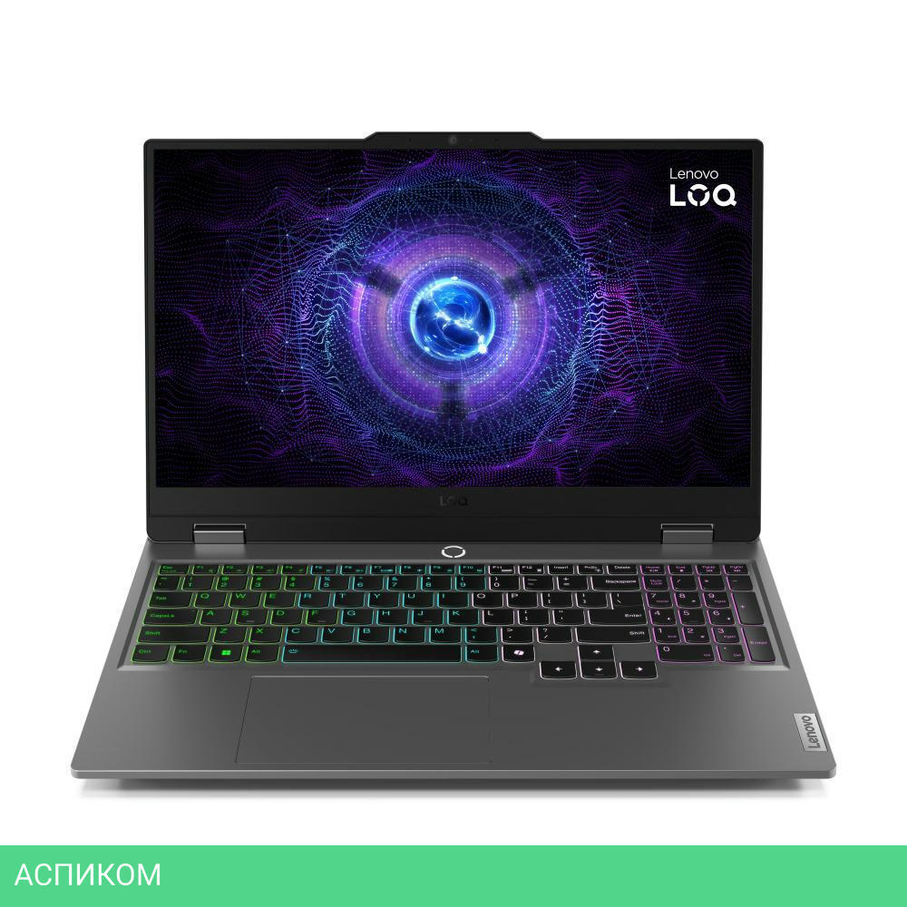 Ноутбук Lenovo LOQ 15IRX9 Luna Grey (83DV00GARK)