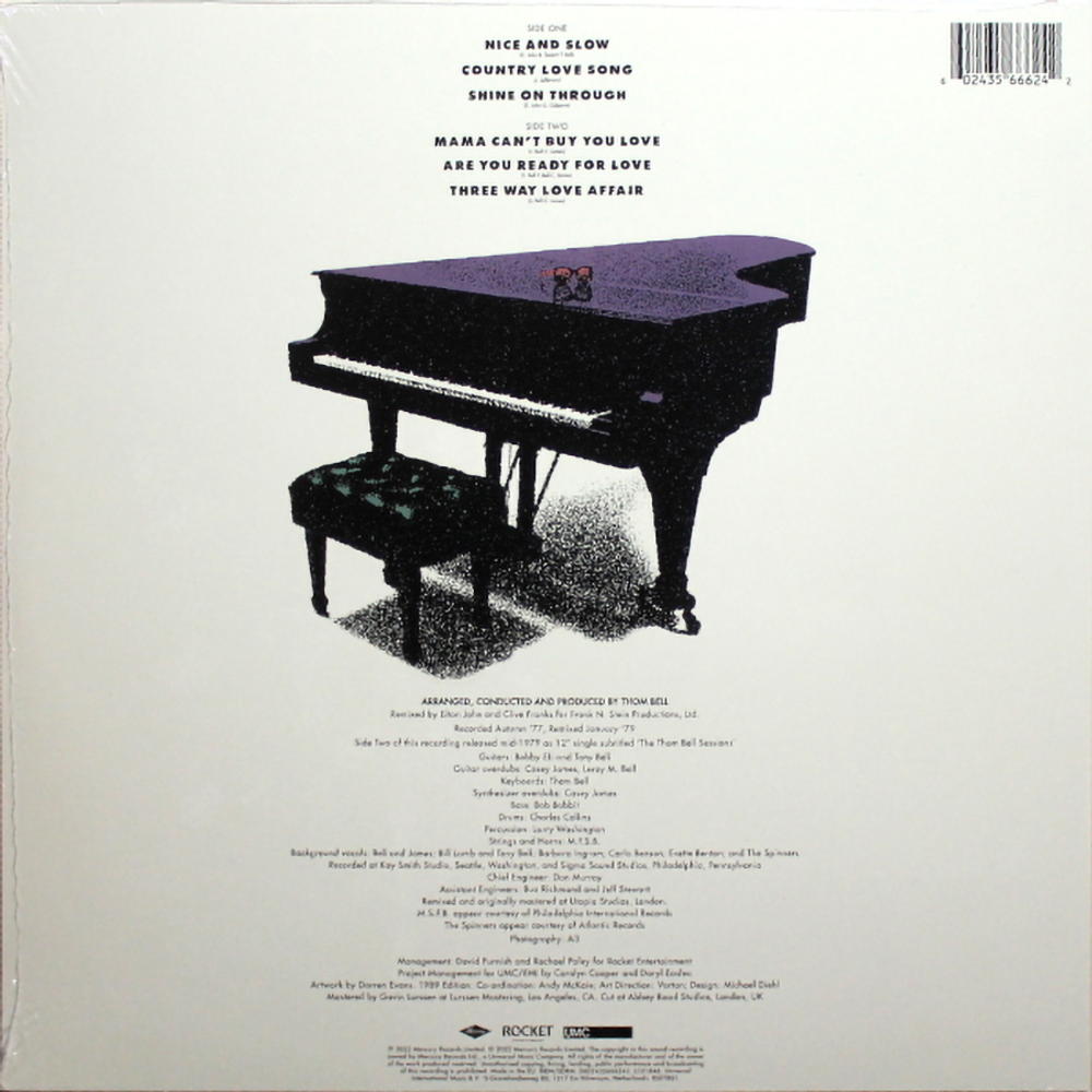 Elton John / The Complete Thom Bell Sessions (Coloured Vinyl)(LP)