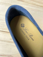 Лоферы Loro Piana синие