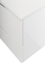 Тумба с раковиной подвесная BelBagno MARINO-CER-MINI-500-2C-SO-BL-P Bianco Lucido, раковина белая BB-8099-3-50