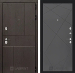 Дверь входная Лабиринт URBAN 24 -  Графит софт металлическая