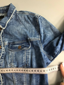 Куртка Zara джинсовая,маркировка М, визуально 46 размер