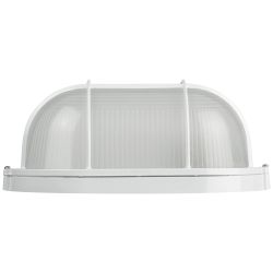 Светильник ЭРА НБП 04-100-002 Акватермо алюминий стекло решетка IP54 E27 max 100Вт 280х160