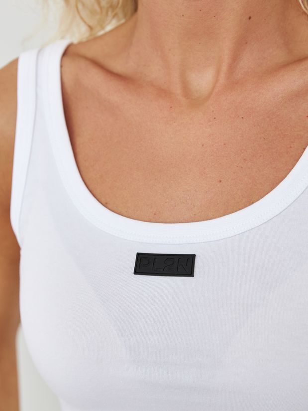 Майка базовая, белый