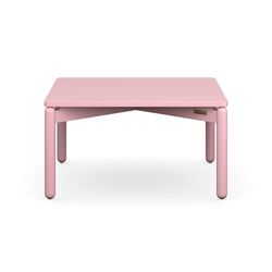 Столик кофейный Saga, 75х75 см, розовый