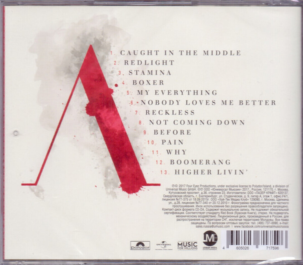 Anastacia / Evolution (RU)(CD)