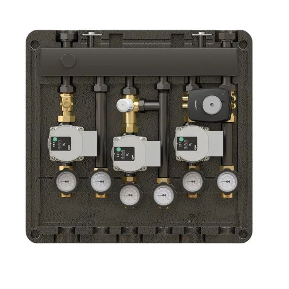 Гребёнка ELSEN DN20 с гидрострелкой 1 4х1 2 м3/ч — (1)