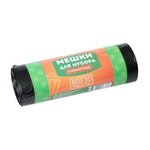 Мешки для мусора в рулоне "Домашний Сундук" СТАНДАРТНЫЕ 60л*30шт черн 8мкм ДС-147