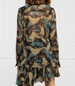 рубашка eirene GUESS - хаки(W0BH25 WDDD0)