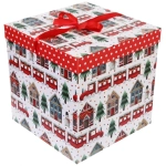 Коробка подарочная «Тайна» 30*30*30 см, Red