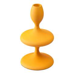 Подсвечник vivlend, 20 см, оранжевый