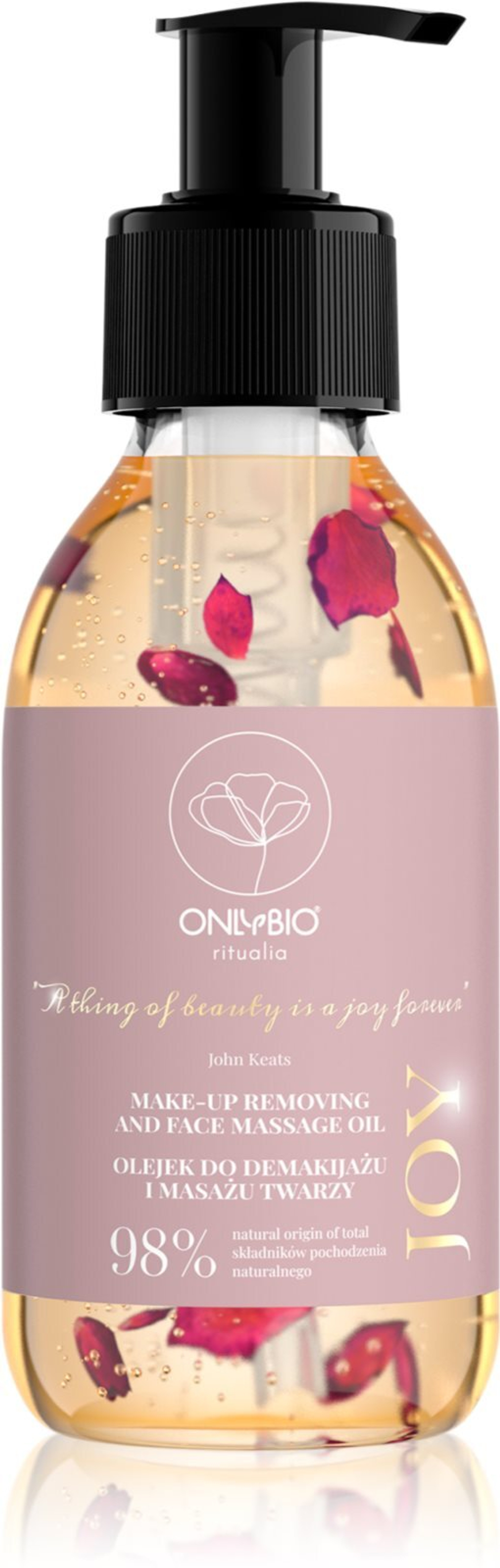 OnlyBio Ritualia Joy - масло для снятия макияжа и массажа лица /   150  ml  / GTIN 5902811787130
