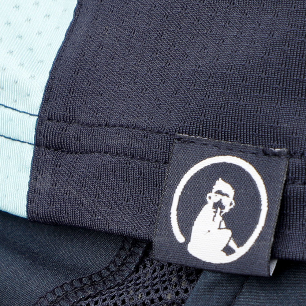 Мужское теннисное поло Quiet Please Ocean Receiever T-Shirt Men - Blue